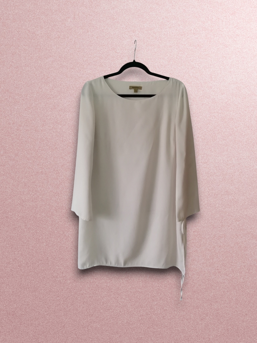 Bandoolera Women's  Asymmetrical Tunic Top with Scoop Neck